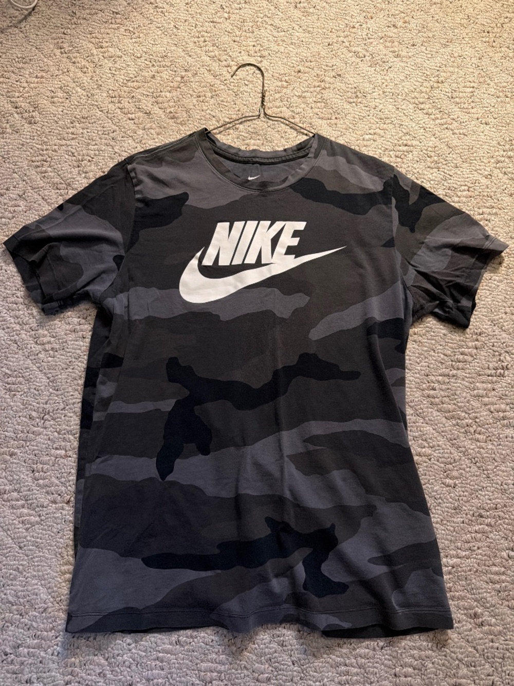 Gray camo Nike Tee